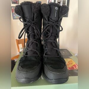 Columbia Black Winter & Rain Boots